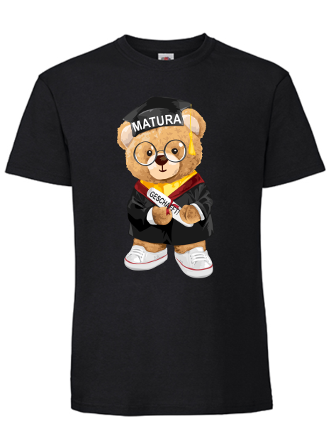 T-Shirt Bär Matura geschafft